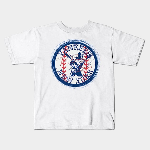 yankees Kids T-Shirt by soft and timeless